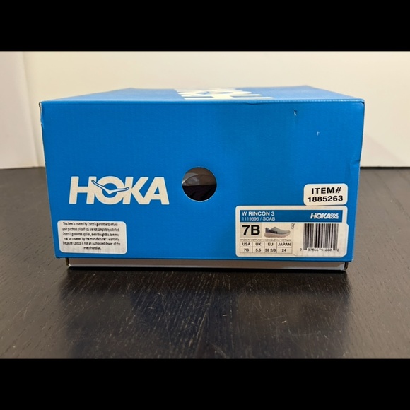 Hoka One One Rincon 3 Running Shoes Sneakers Sunlit Ocean/Airy Blue Womens 7B - Picture 15 of 15